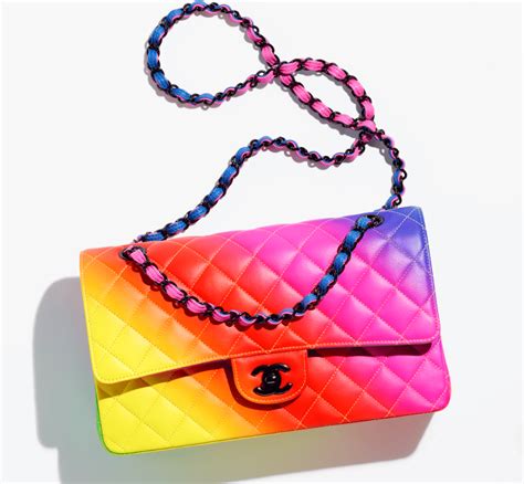 chanel rainbow|chanel pink ref.